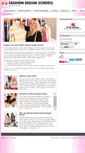 Mobile Screenshot of fashion-design-schools.net